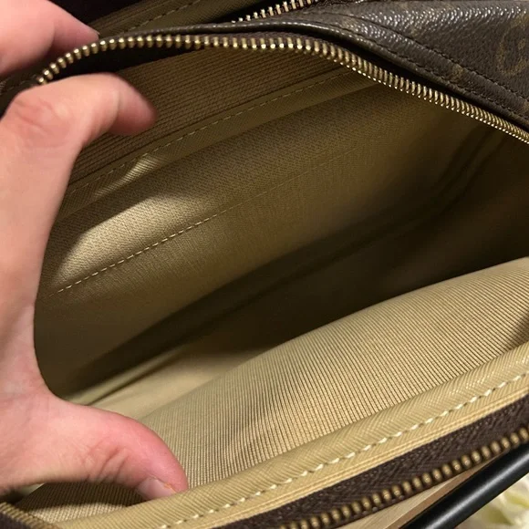 Louis Vuitton Dark Brown Monogram Messenger Bag - Picture 9 of 16